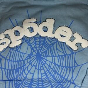 Spyder Blue and White Men's Sweater